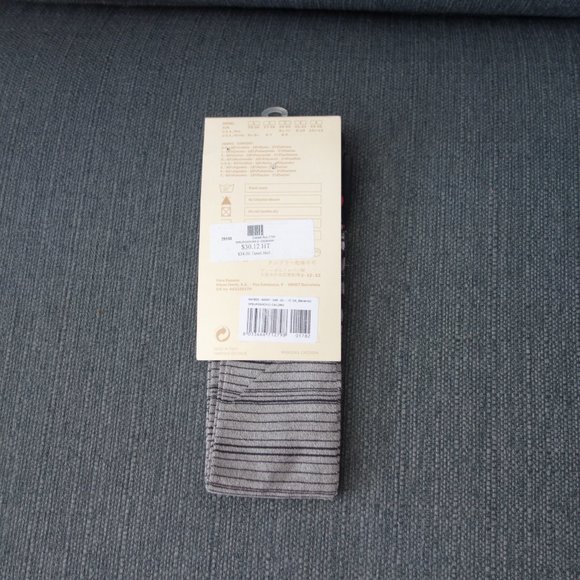 Diesel SFELPOSOCKS2 CALZINO Black and Silver Socks *New with Packaging* - Picture 3 of 9